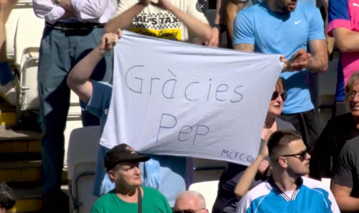Pancarta d'un dels aficionats  - Movistar