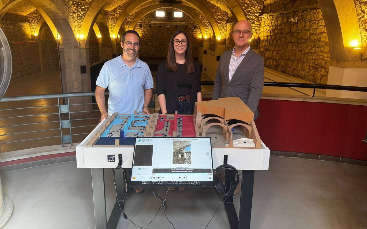 El Museu de l'Aigua i el Tèxtil millora l'accessibilitat dels seus equipaments