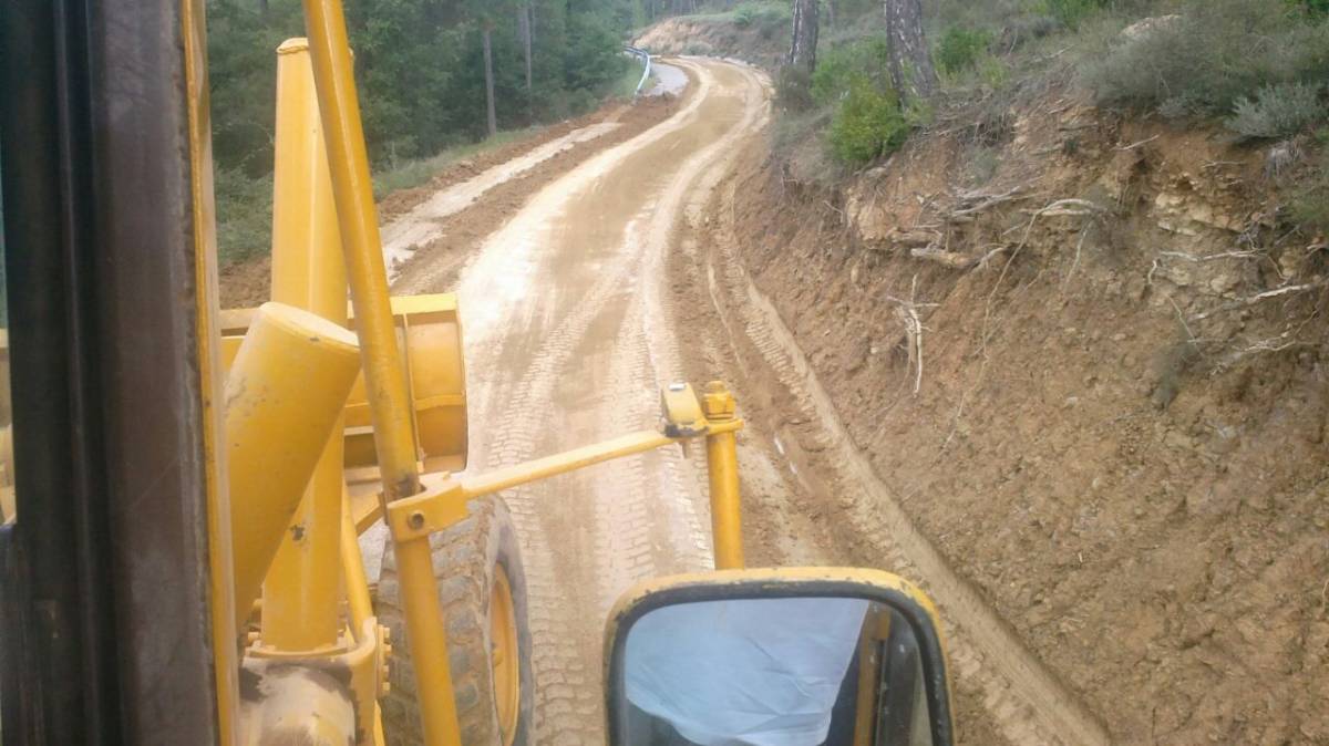 Pinell de Solsonès millora 33 km de camins del municipi 