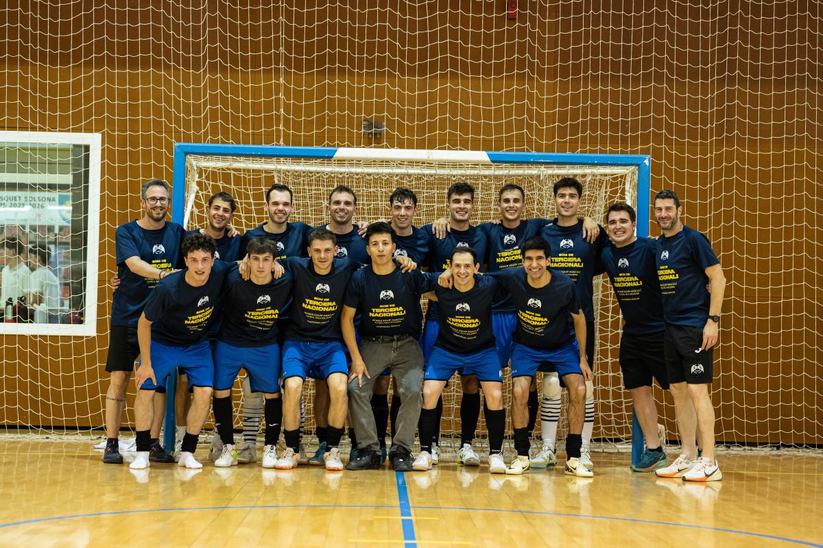 El Futbol Sala Solsona aconsegueix l’ascens a Tercera Divisió Nacional!