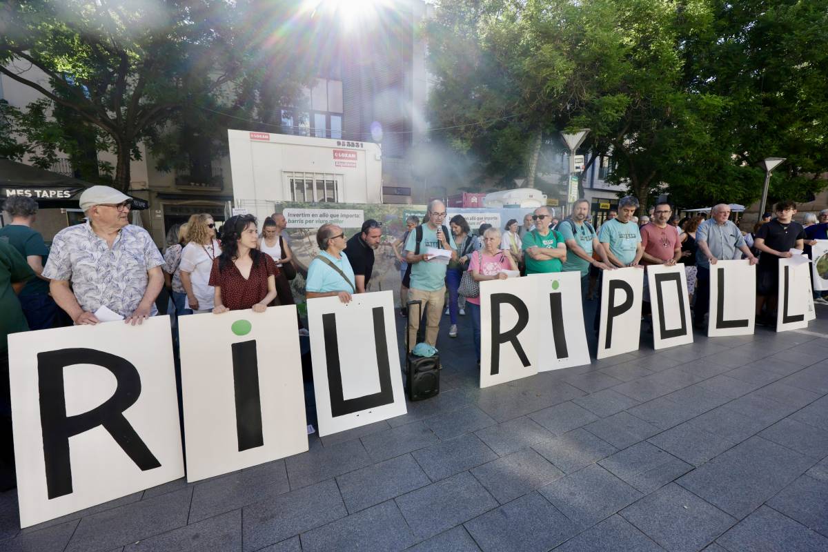 Convoquen una manifestació en contra dels nous usos del riu Ripoll