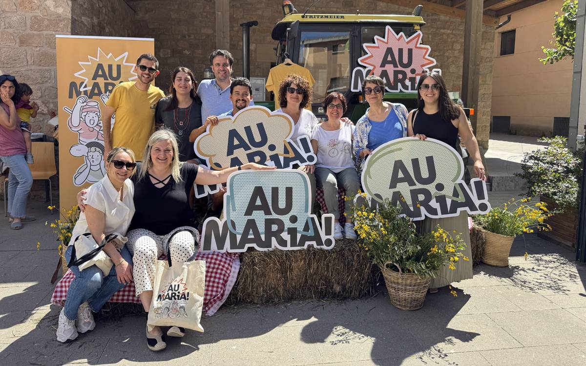 Fonollosa converteix l'«Au Maria!» en marca de poble amb un èxit de participació