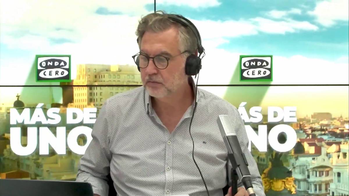 Carlos Alsina, en un dels seus editorials a Onda Cero