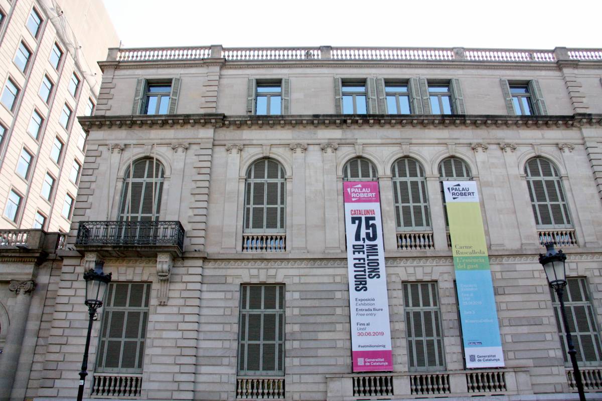 El Palau Robert de Barcelona tancarà per reformes durant un any i mig
