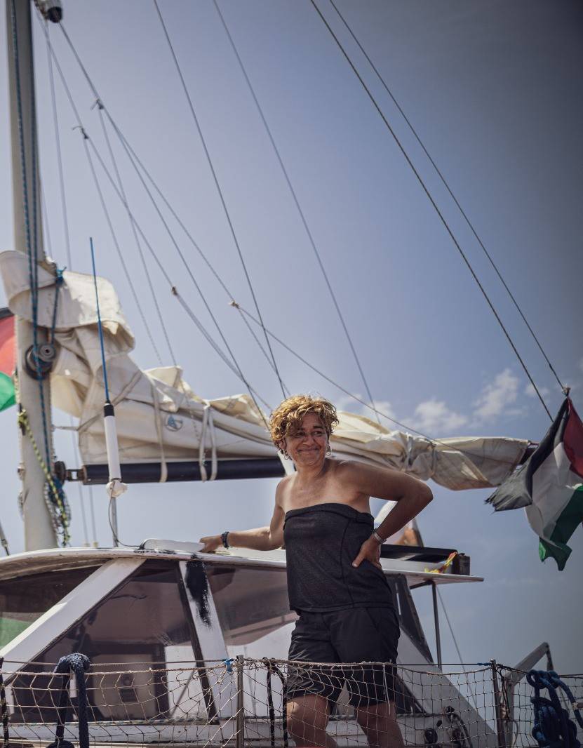 L`exalcaldessa de Montcada i Reixac i activista de la Flotilla, Laura Campos - Cedida / Julia Molins (@jly_photos) L`exalcaldessa de Montcada i Reixac i activista de la Flotilla, Laura Campos