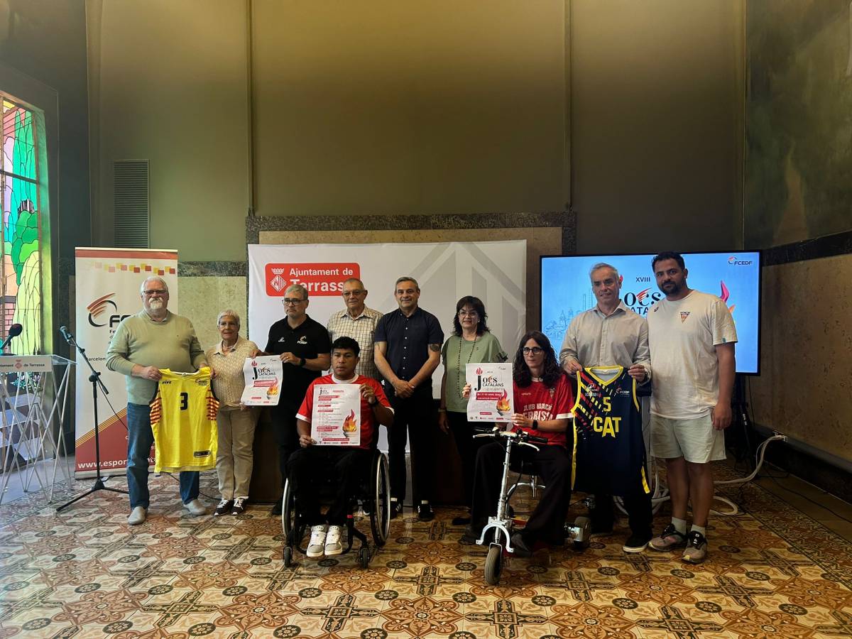 El CN Terrassa acull aquest cap de setmana els Jocs Catalans de l'Esport Adaptat