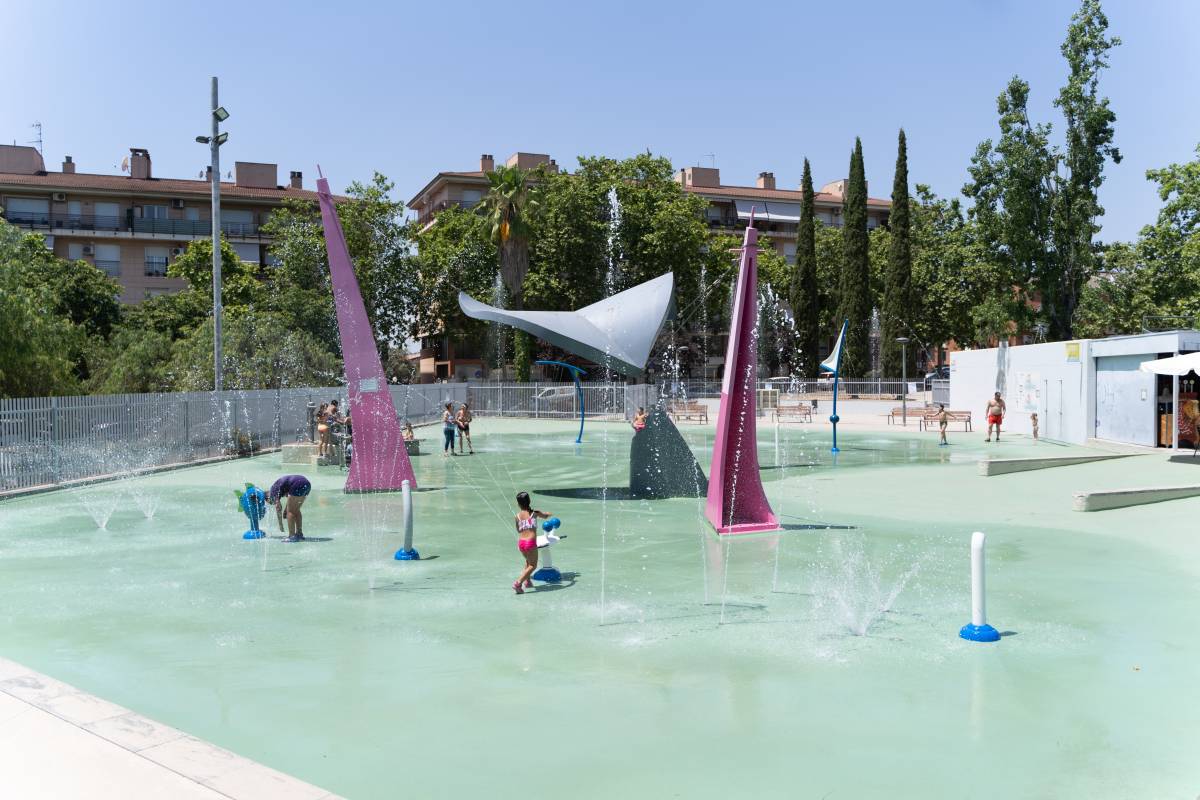 Les zones d'aigua es preparen per a la calor: quan obren?