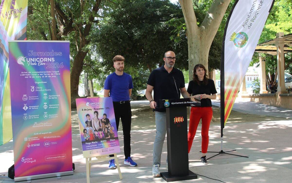 L’Unicorns Pride Ebre celebra cinc anys reivindicant orgull i diversitat des del món rural