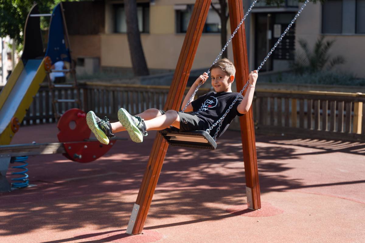 L`Eric, en una plaça de Sabadell - David Chao L`Eric, en una plaça de Sabadell