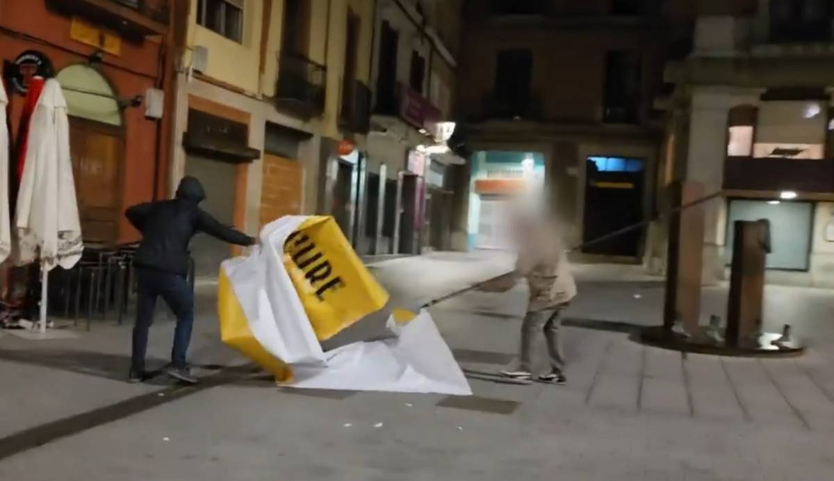 Sant Celoni, escenari d’un nou episodi de vandalisme espanyolista