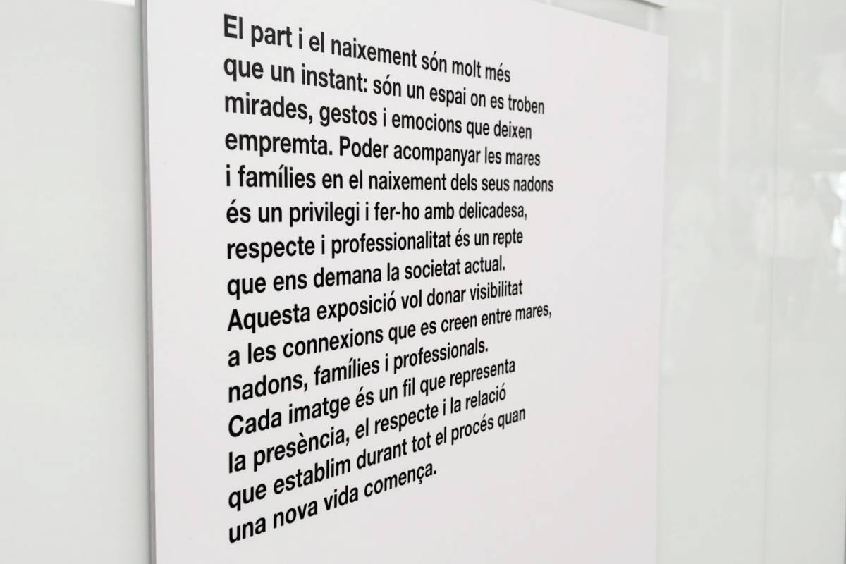 `Teixint vincles. Un viatge fotogràfic a través de les emocions i relacions que envolten el part i el naixement` - Cedida `Teixint vincles. Un viatge fotogràfic a través de les emocions i relacions que envolten el part i el naixement`