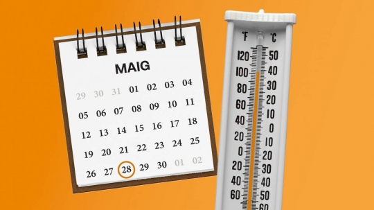 Catalunya iguala el rècord de calor en un mes de maig