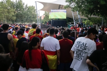 Hi haurà pantalla gegant si Espanya arriba a quarts de final