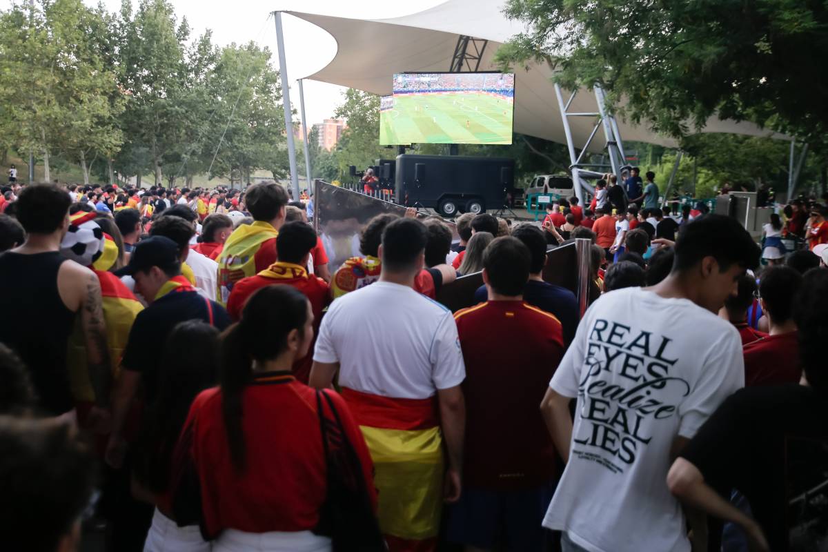 Hi haurà pantalla gegant si Espanya arriba a quarts de final