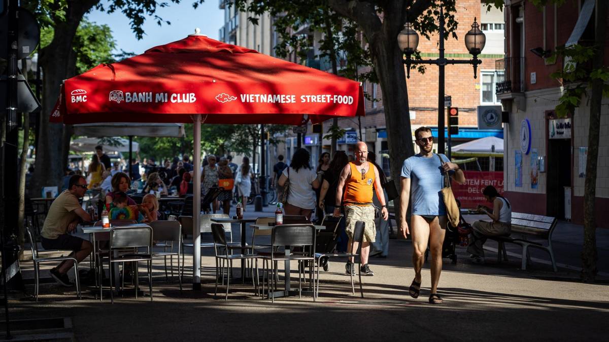 La gentrificació expulsa el català