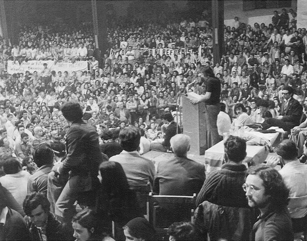 50 anys del primer míting del PSUC a l'Estat, dut a terme a Terrassa - 