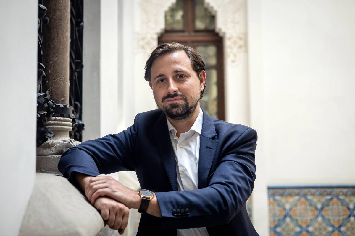 Richard McNeil-Willson, fotografiat al Palau Macaya - Hugo Fernández