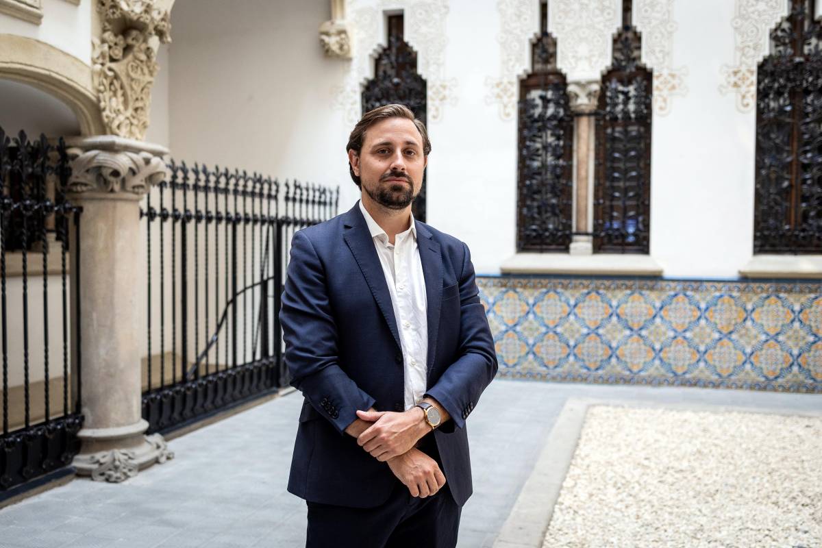 Richard McNeil-Willson, fotografiat al Palau Macaya - Hugo Fernández