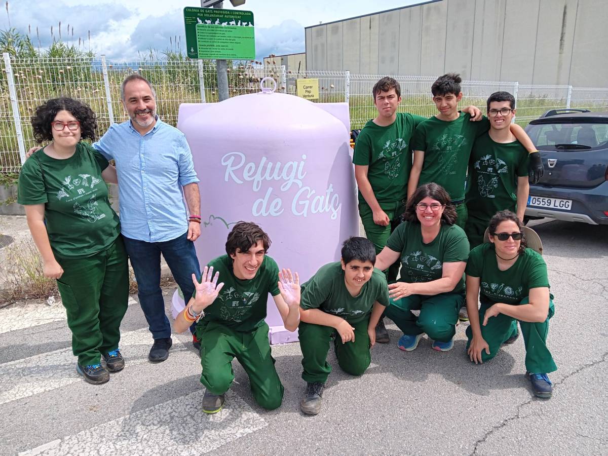 Restauren el primer refugi de gats de Cardedeu