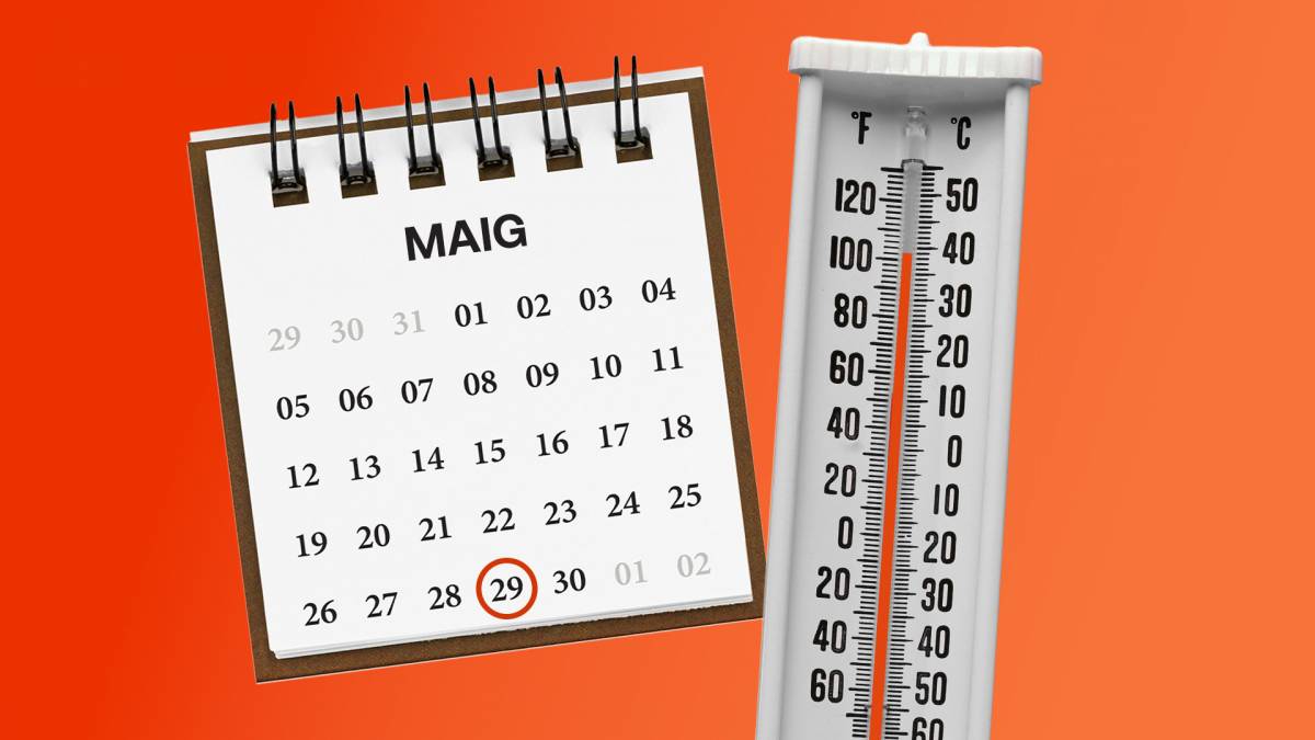 Catalunya esmicola el rècord de calor al maig: 39,5 ºC