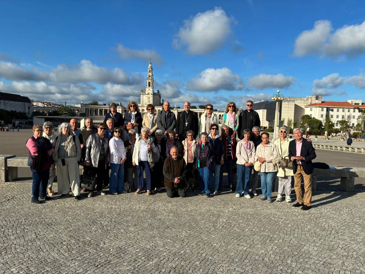 El bisbe Francesc Conesa encapçala el pelegrinatge diocesà de Solsona a Fàtima