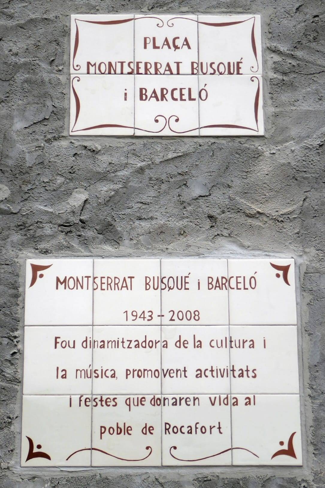 Homenatge a Montserrat Busqué i Barceló - CEDIDA (Joan Miquel i Doménech) Homenatge a Montserrat Busqué i Barceló