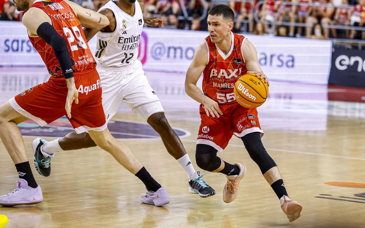 El Baxi Manresa acomiada Dani Pérez per la porta gran (94-87)