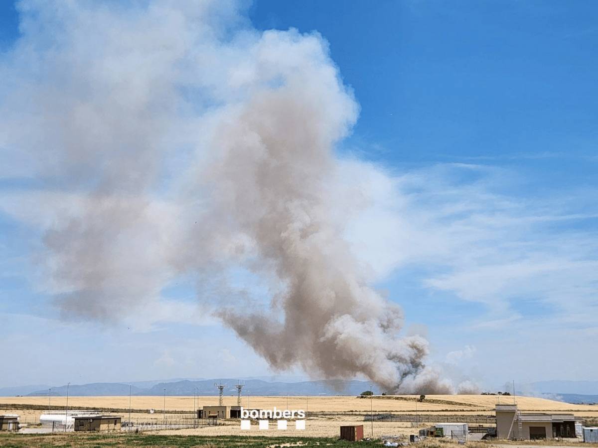 Activada l'alerta per perill molt alt d'incendi en 24 municipis