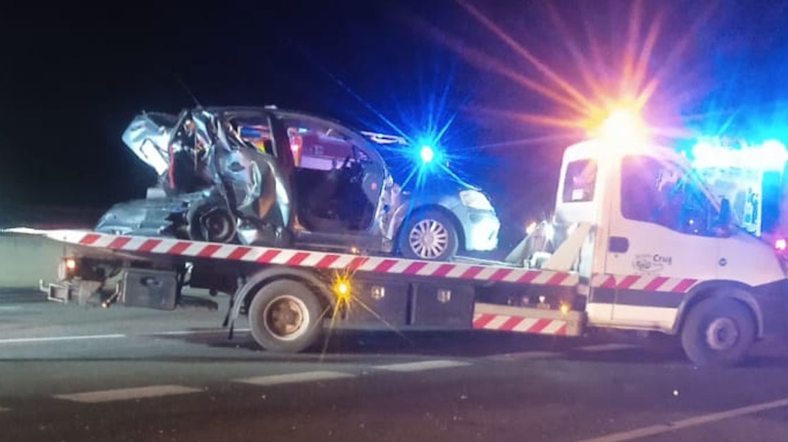 Un crític i set ferits més en un accident a l'AP-7 al Gironès