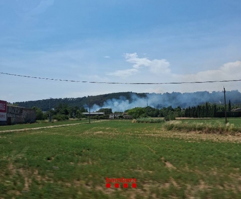 Alerta per perill alt d'incendi a nou comarques aquest diumenge