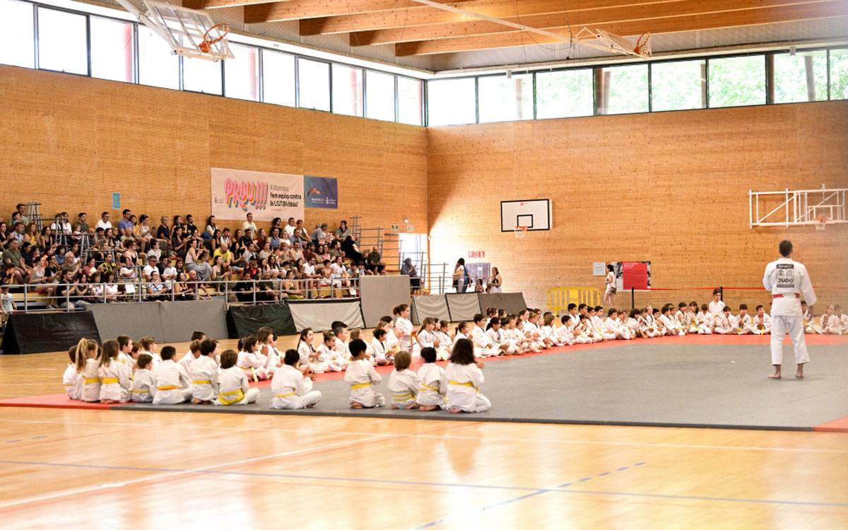 El Festival de Final de Curs de Judo Infantil reuneix 300 joves esportistes al Congost