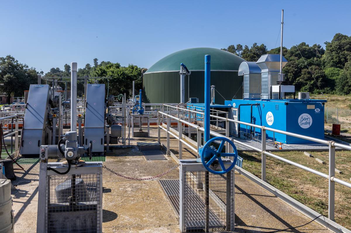Transformar els fangs en energia renovable: l’EDAR Castellar fa un salt amb la producció de biogàs