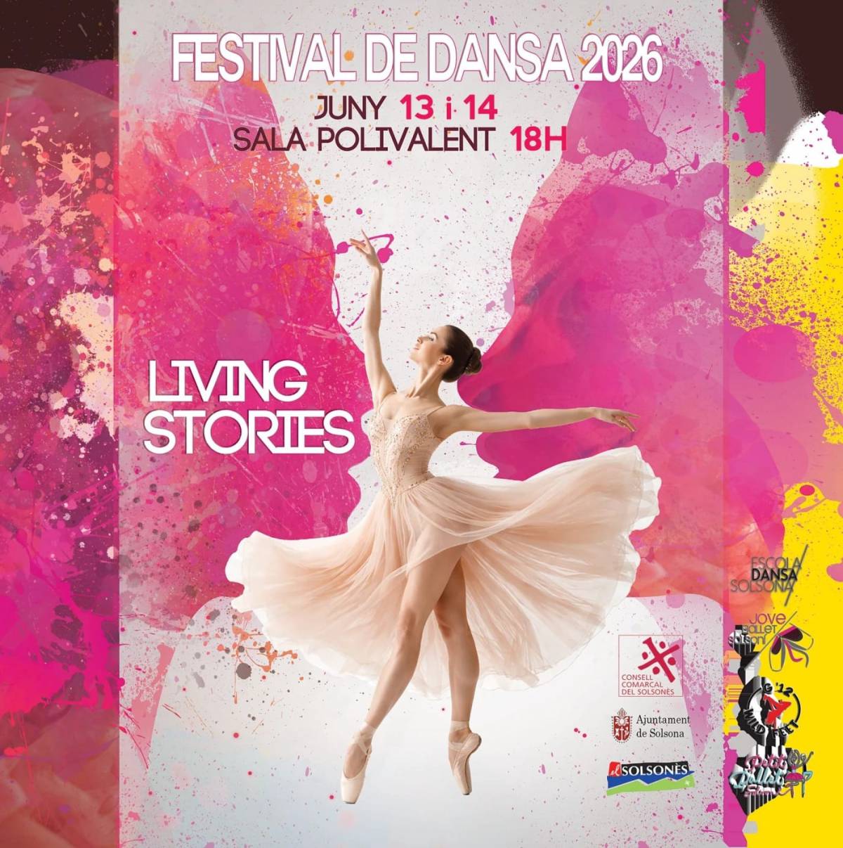 Solsona presenta el Festival de Dansa 2026 amb la posada en escena de «Living Stories» a la Sala Polivalent