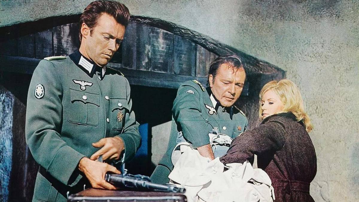 Clint Eastwood i Richard Burton a la pel·lícula