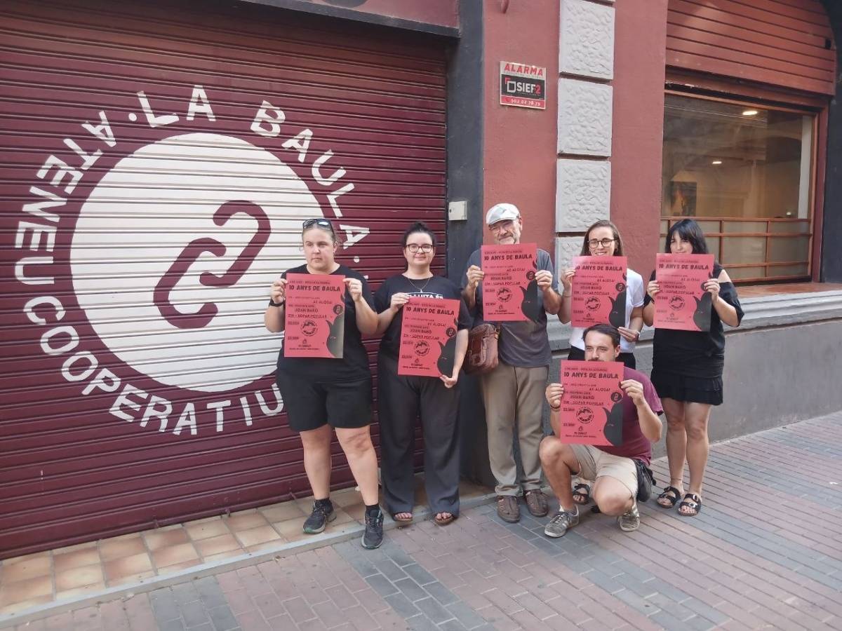 L’Ateneu Popular «La Baula» celebra deu anys de trajectòria amb una jornada festiva i reivindicativa 