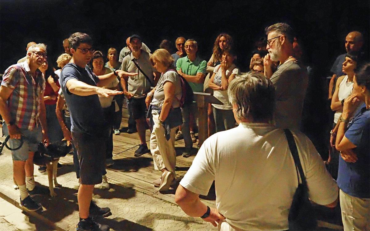 Súria reivindica el seu patrimoni geològic amb una ruta nocturna pel Geoparc