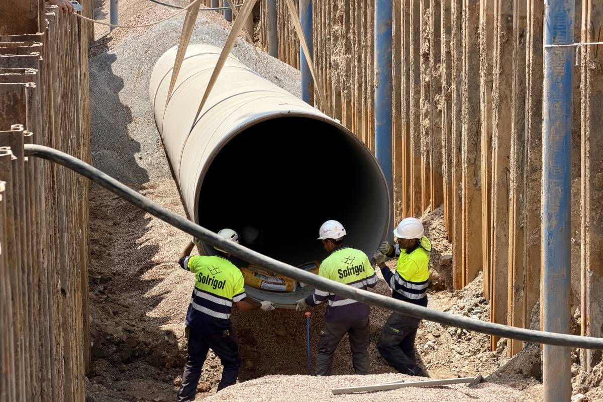 El Govern preveu que la nova canonada que abastirà Barcelona entri en funcionament el 2027