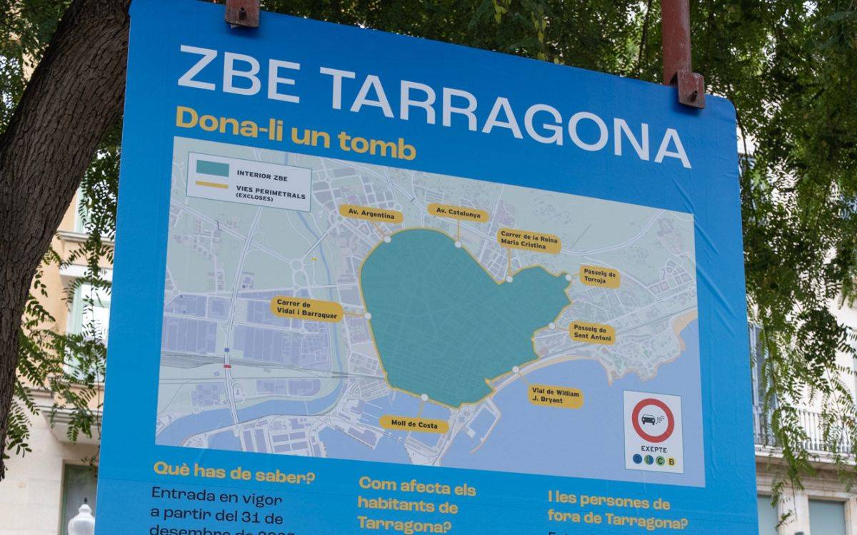 El govern municipal de Tarragona proposa diverses modificacions a l'ordenança de la ZBE