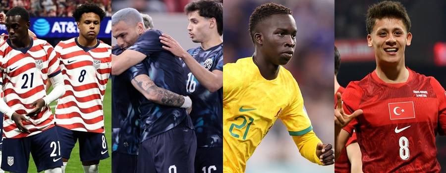 Els integrants del Grup D del Mundial 2026: Estats Units, Paraguai, Austràlia i Turquia