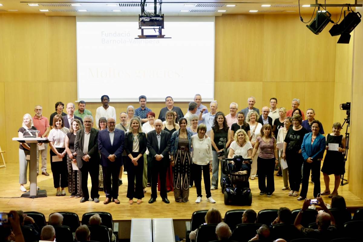 La Fundació Barnola-Vallribera bat rècords i supera els 240.000 euros en ajuts a 38 projectes socials de Sabadell