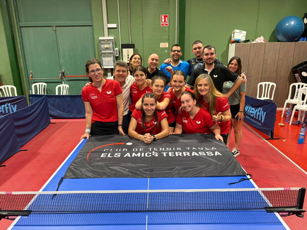 El CTT Els Amics puja a la Divisió d’Honor femenina