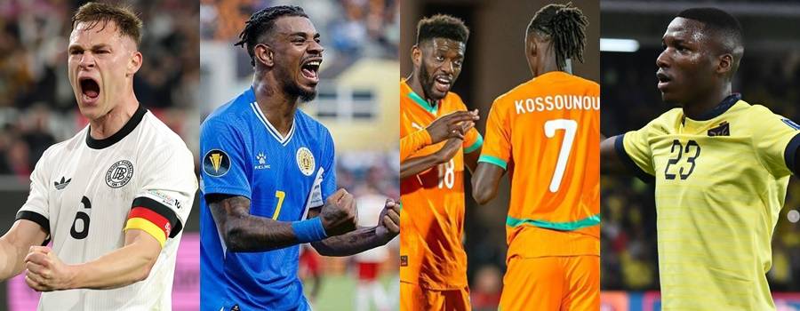 Els integrants del Grup E del Mundial 2026: Alemanya, Curaçao, Costa de Marfil i Equador