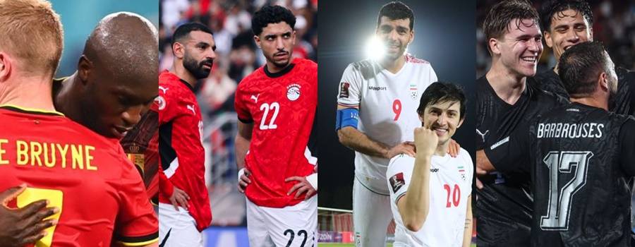 Els integrants del Grup G del Mundial 2026: Bèlgica, Egipte, Iran i Nova Zelanda