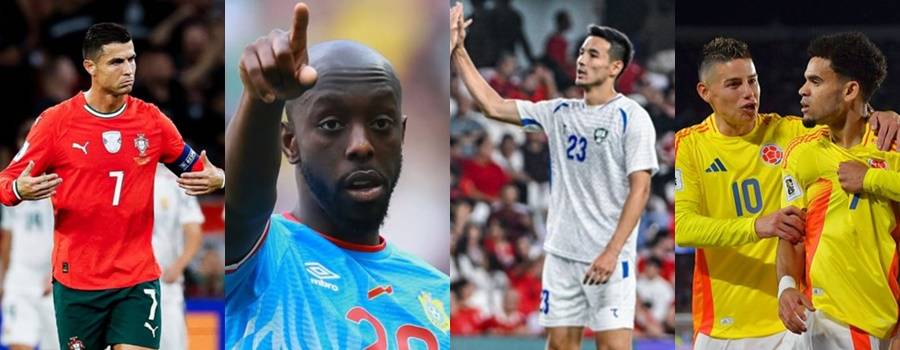 Els integrants del Grup K del Mundial 2026: Portugal, Congo, Uzbekistan i Colòmbia