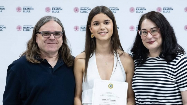 La Universitat Ramon Llull premia una alumna de Vacarisses