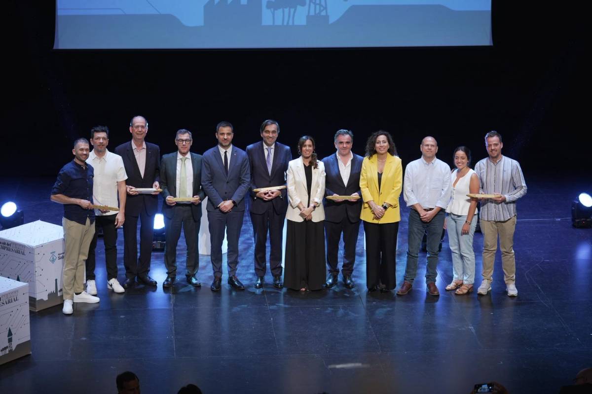 La Nit del Teixit Empresarial reconeix l’excel·lència, la innovació i el compromís del teixit productiu de Sabadell