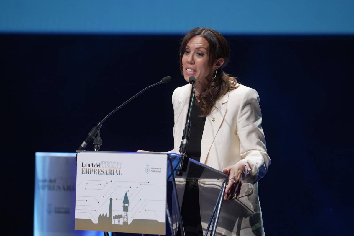 L`alcaldessa de Sabadell, Marta Farrés - David Chao L`alcaldessa de Sabadell, Marta Farrés
