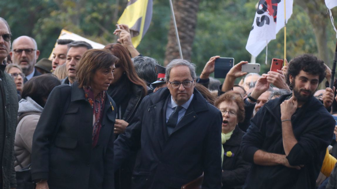 Quim Torra dedica una emotiva carta a la dona el primer Nadal separats: «Tot és ara i res»