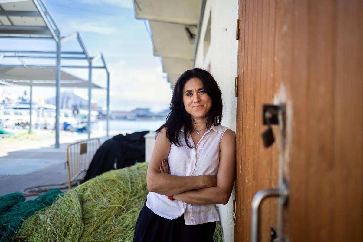 Cristina Caparro?s L`Ostia Port Barcelona pescadors pesca llotja - Hugo Fernández Cristina Caparro?s L`Ostia Port Barcelona pescadors pesca llotja