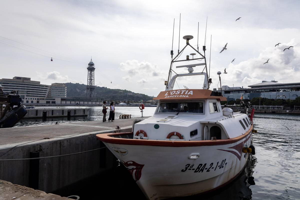 Cristina Caparro?s L`Ostia Port Barcelona pescadors pesca llotja - Hugo Fernández Cristina Caparro?s L`Ostia Port Barcelona pescadors pesca llotja